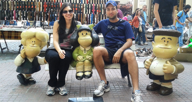 San Telmo com Mafalda