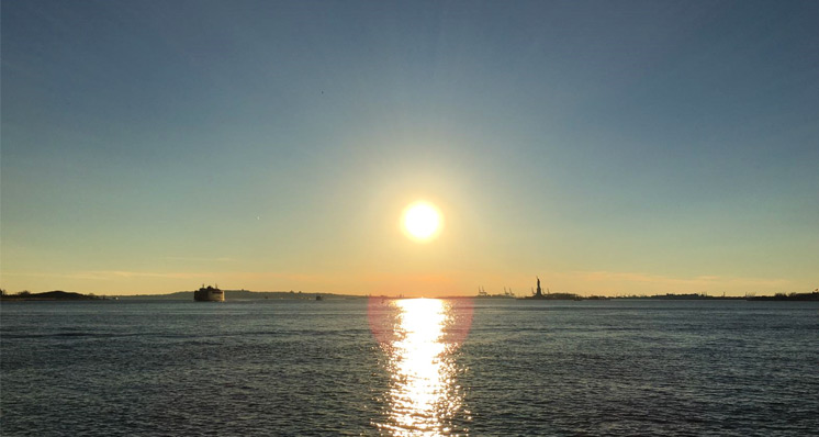 Vista do Battery Park